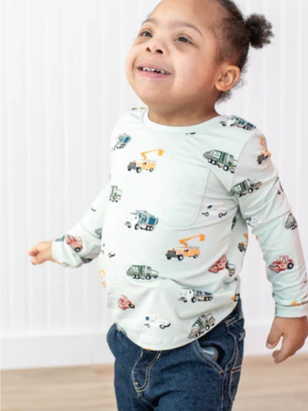 Kyte Baby 12-18Mo Pumpkin Print Long Sleeve Pocket Tee - Picture 6 of 6